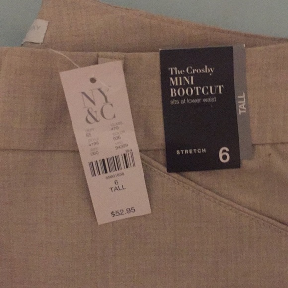NY & Co NEVER BEEN WORN Khaki Dress Pants - Picture 2 of 4